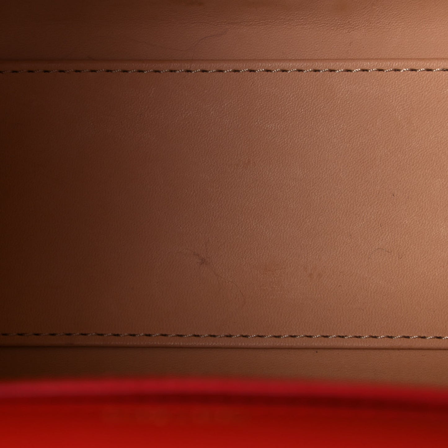 Box Calfskin Mini Brillant Satchel Red