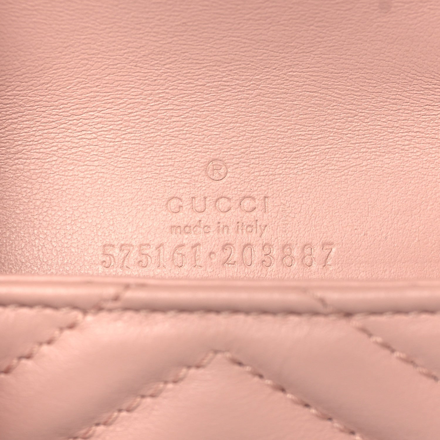 Gucci Calfskin Matelasse Heart GG Marmont 2.0 Coin Purse On A Chain Perfect Pink 5 of 8