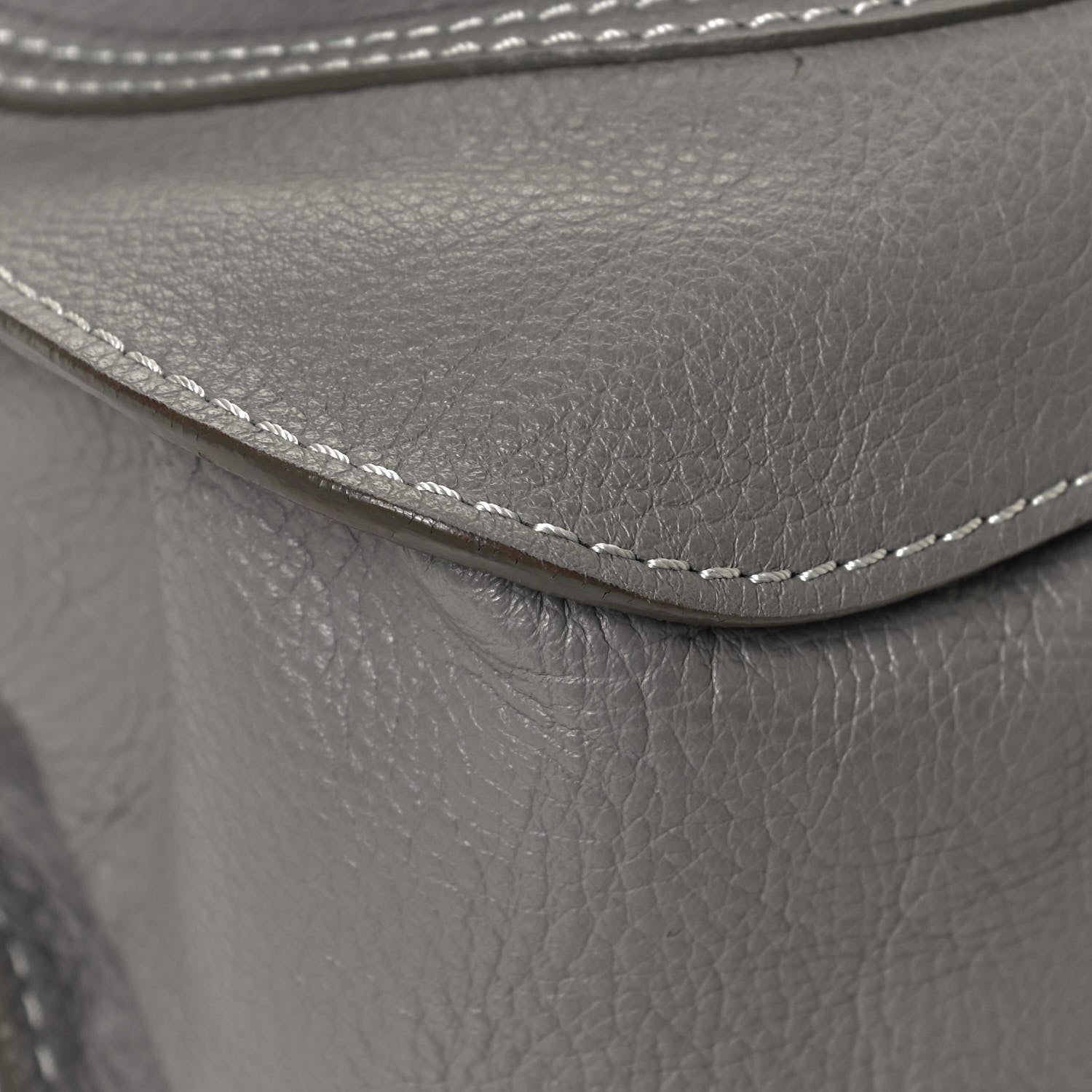 Chloe Calfskin Medium Marcie Satchel Cashmere Grey 12 of 12