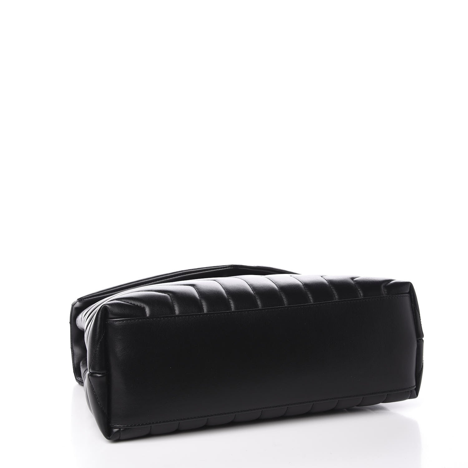 Saint Laurent Calfskin Y Quilted Monogram Medium Loulou Chain Satchel Black 3 of 12