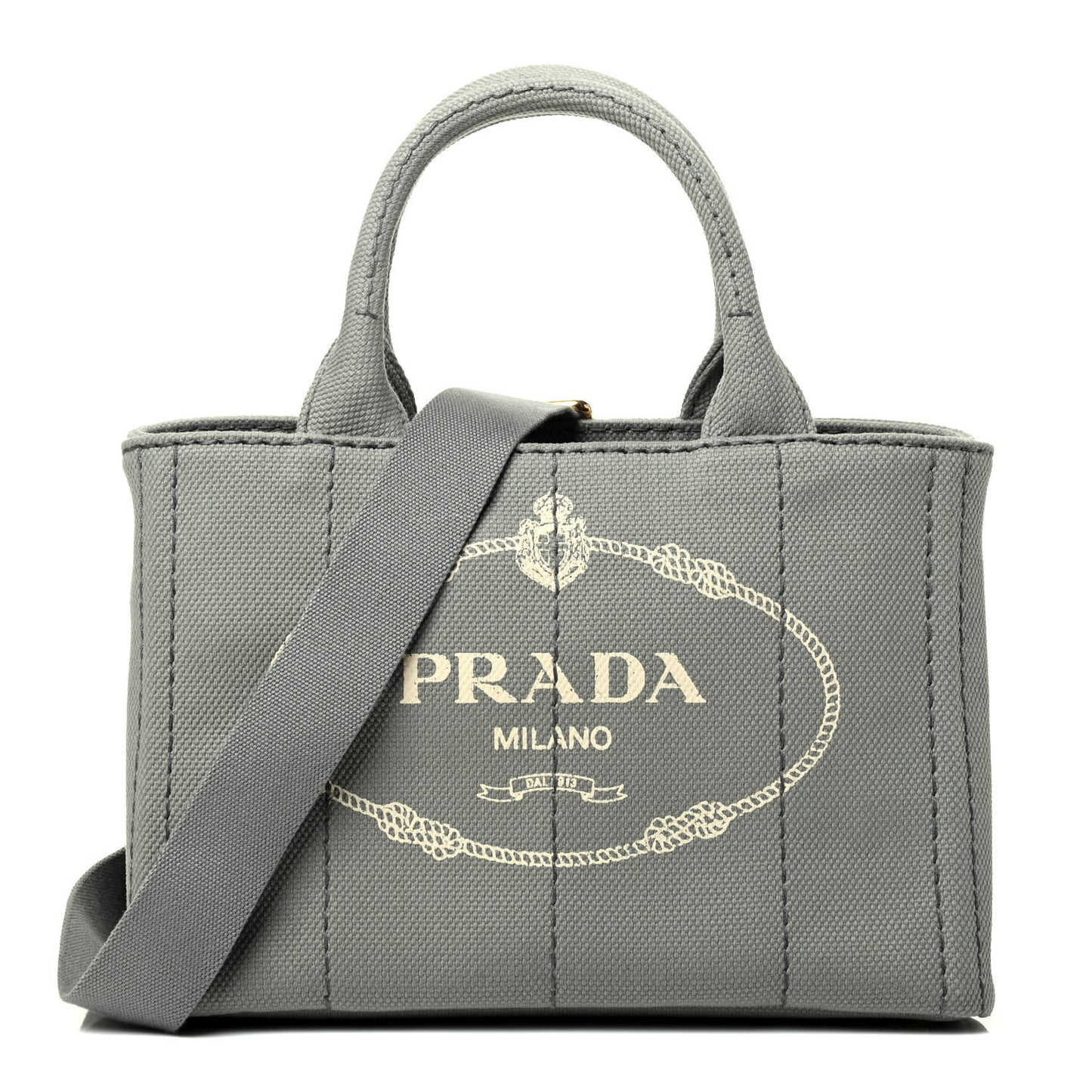 Canapa Small Logo Tote Mercurio
