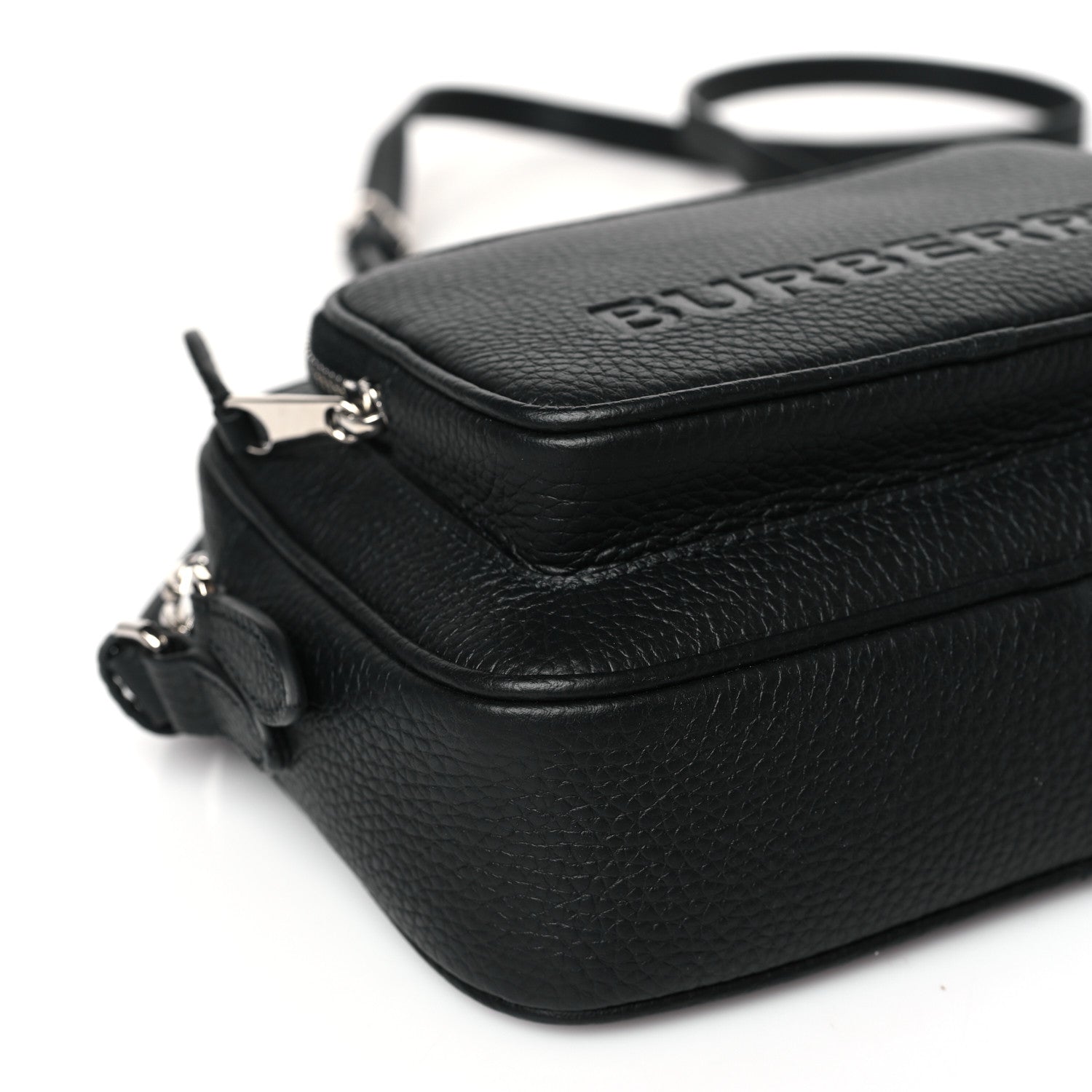 Burberry Grained Calfskin Small Camera Bag Black 7 of 8