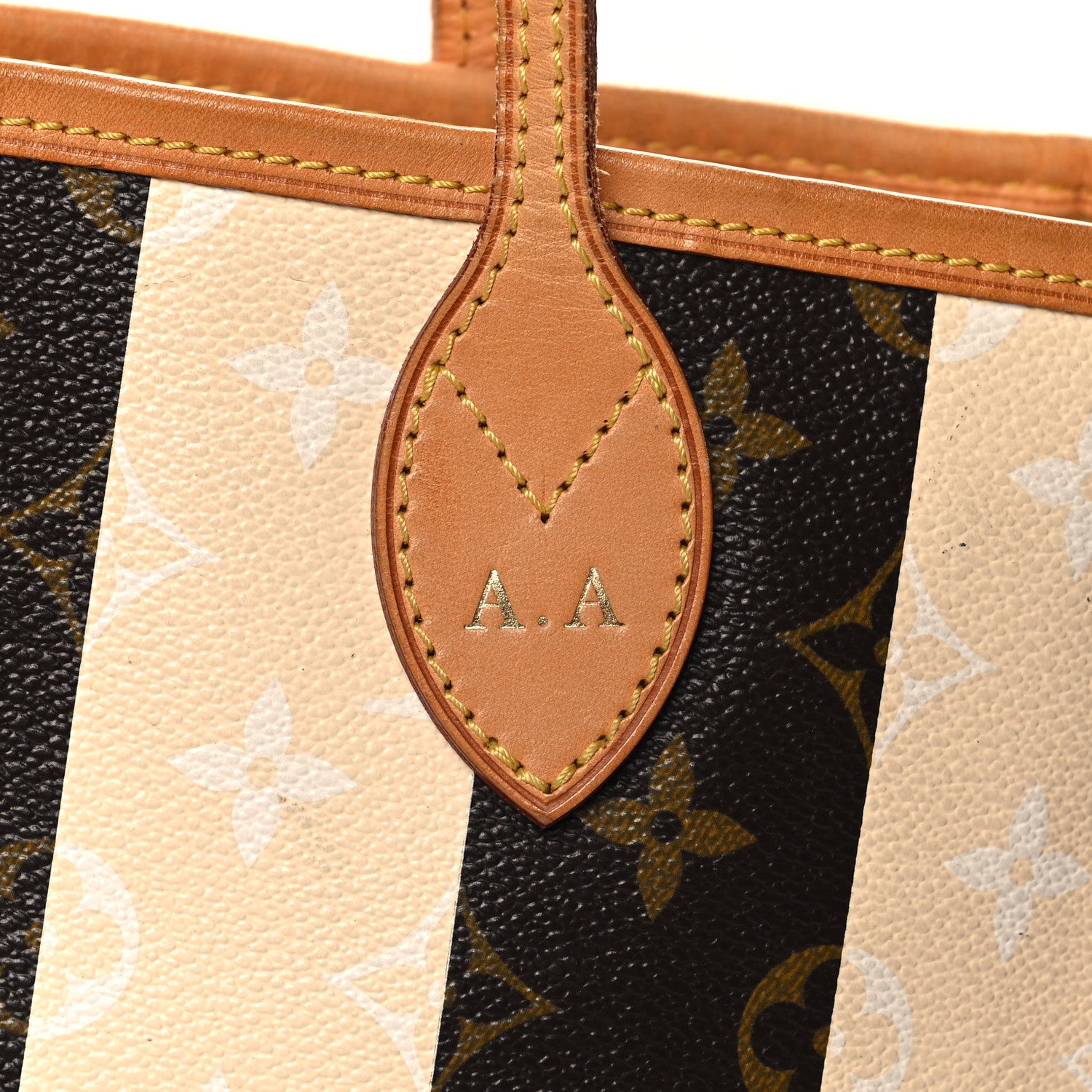 Louis Vuitton Monogram Rayures Neverfull GM 12 of 12