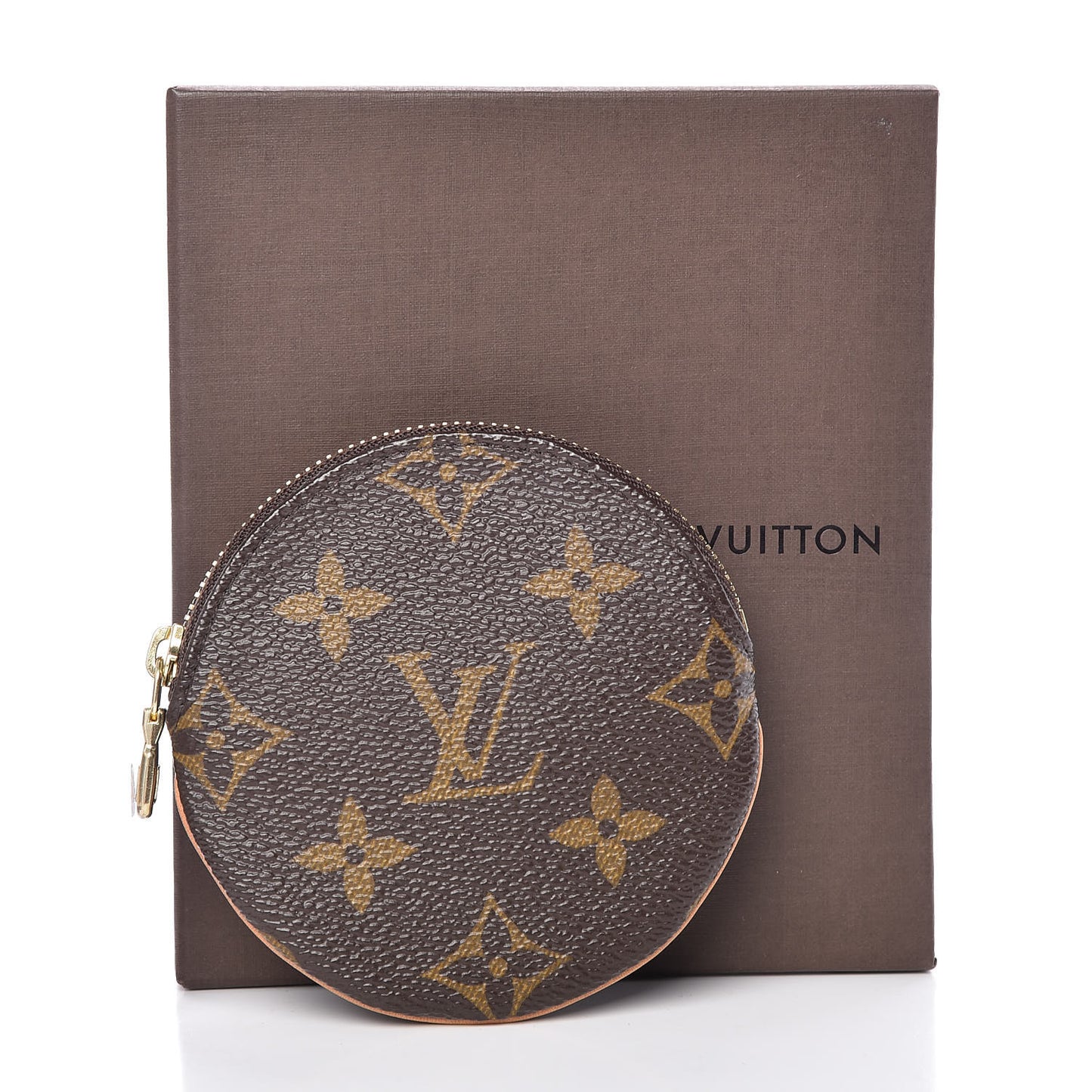 Monogram Round Coin Purse