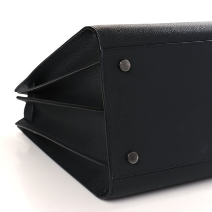 Saint Laurent Grained Calfskin Large Sac De Jour Carryall Black 8 of 10