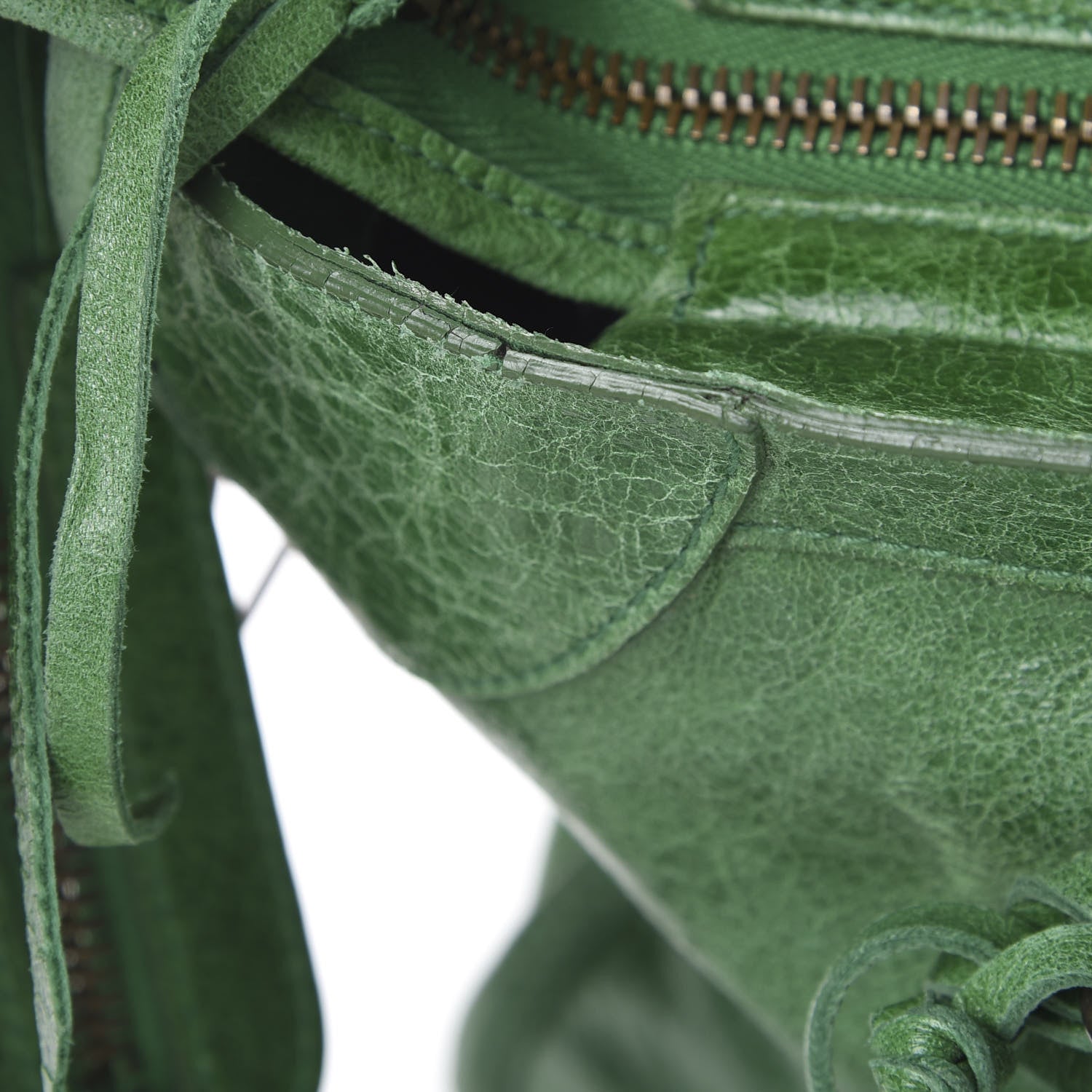 Balenciaga Agneau Classic Hardware City Vert Gazon 22 of 25