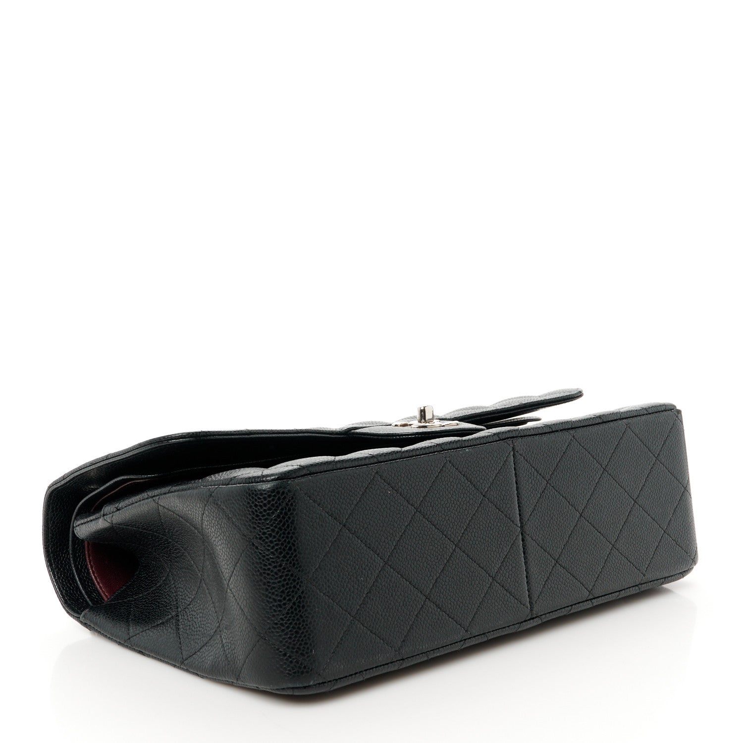 Chanel Caviar Quilted Jumbo Double Flap Black 4 of 12