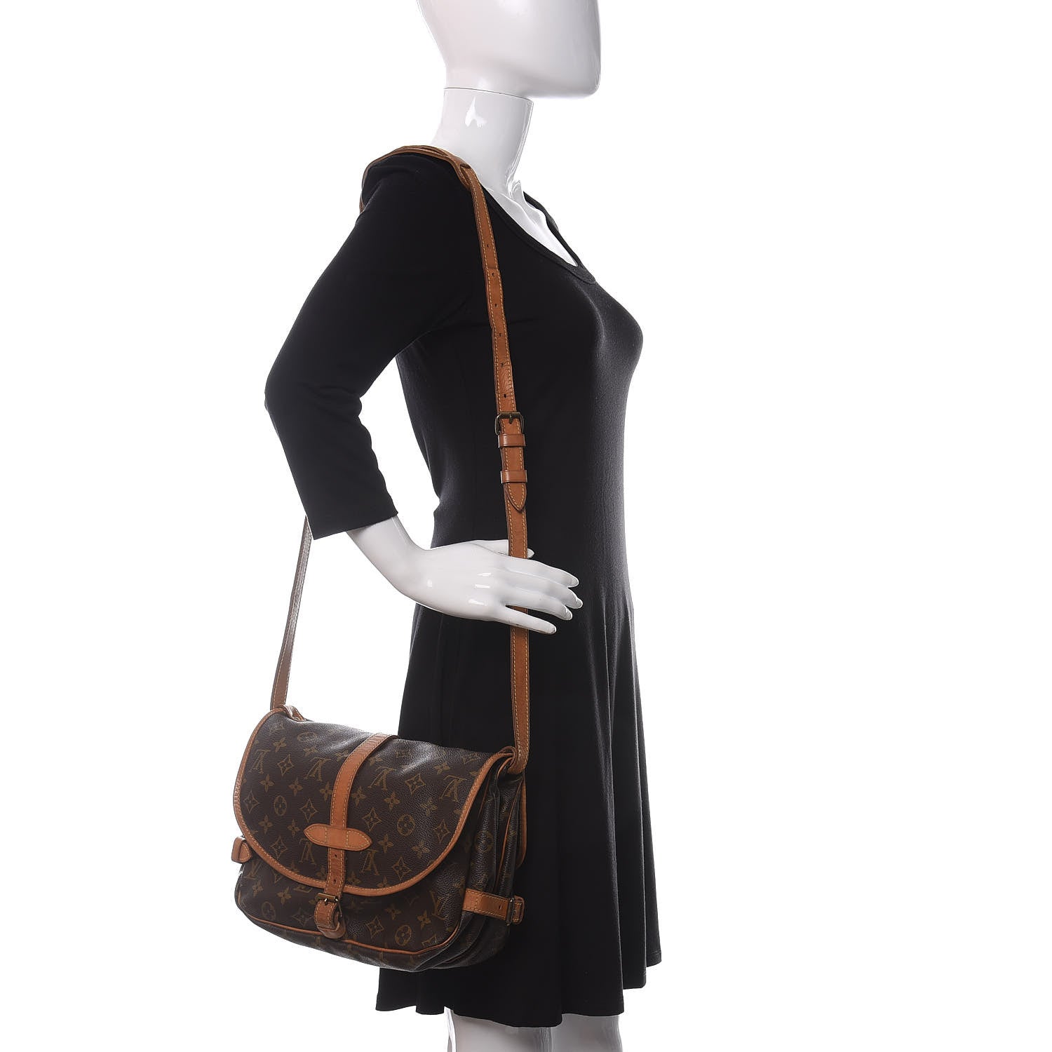 Louis Vuitton Monogram Saumur 30 2 of 15