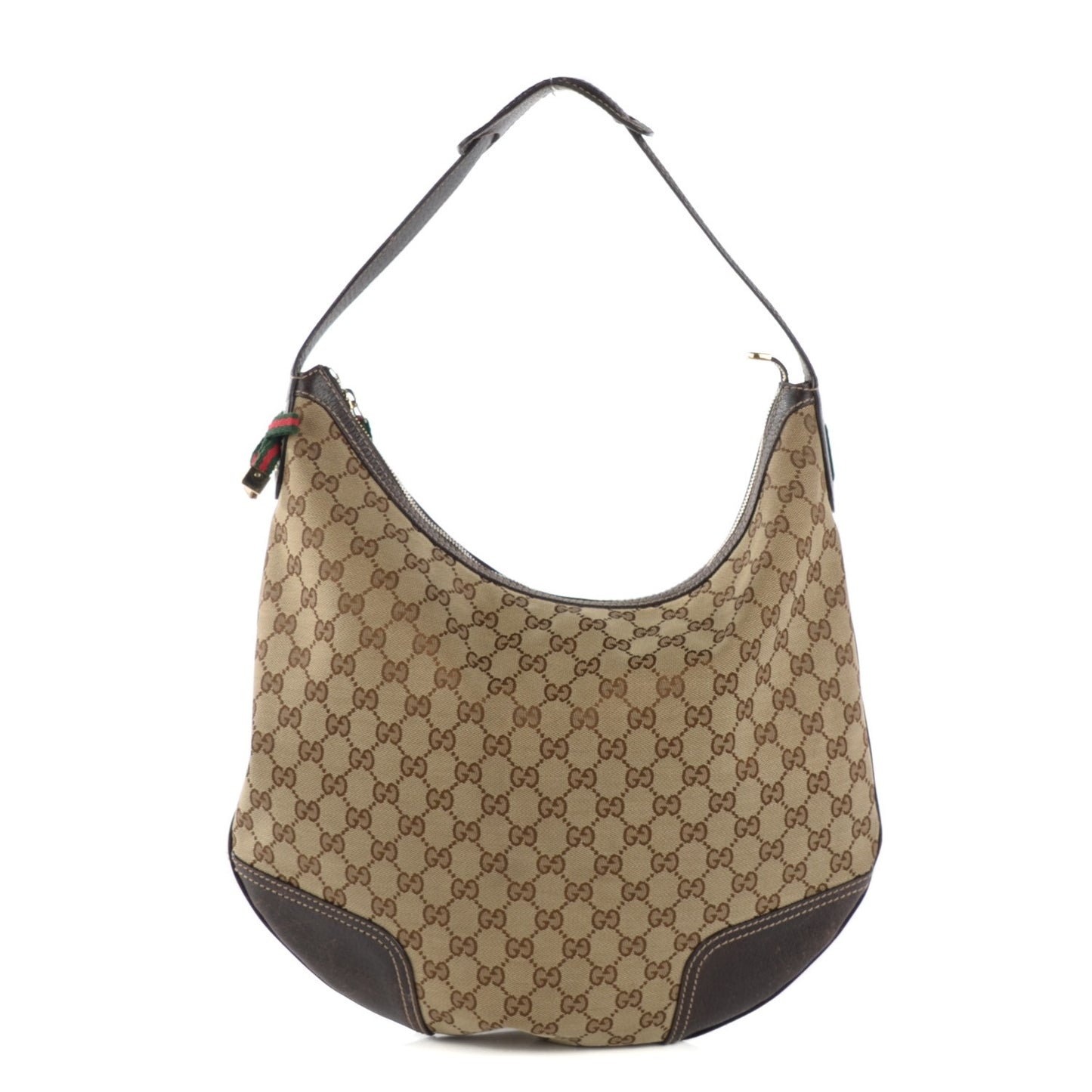 Monogram Large Princy Hobo Dark Brown