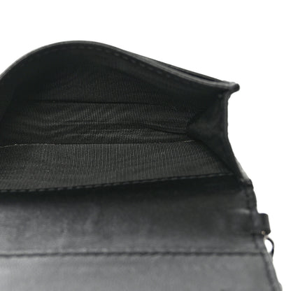 Christian Dior Lambskin Cannage Mini Lady Dior Wallet Black 6 of 14