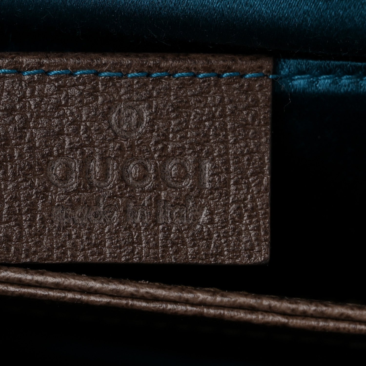 Gucci GG Supreme Monogram Web Medium Ophidia Chain Shoulder Bag Brown 6 of 10
