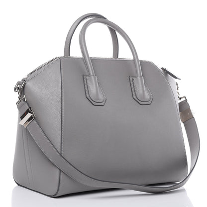 Givenchy Sugar Goatskin Medium Antigona Pearl Grey 3 of 12