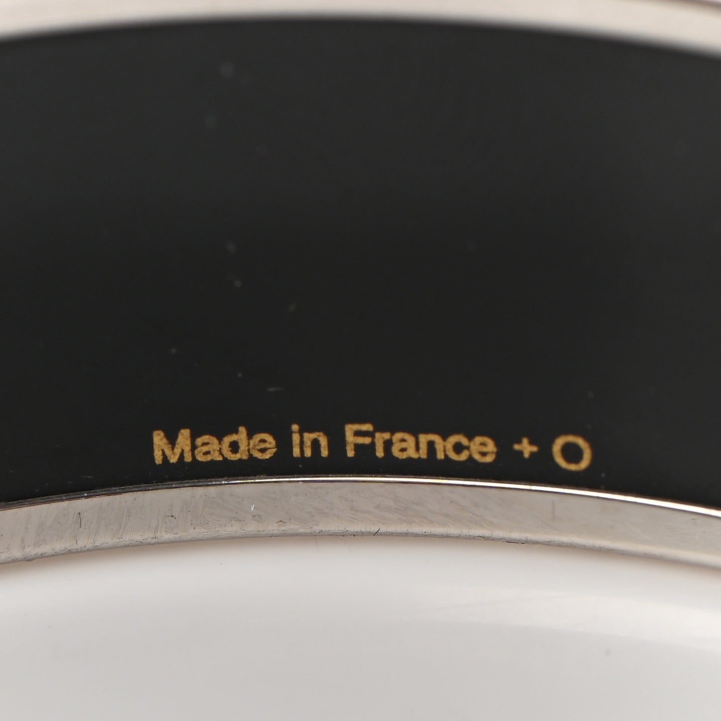 Enamel Wide Printed Capitales Bracelet 65