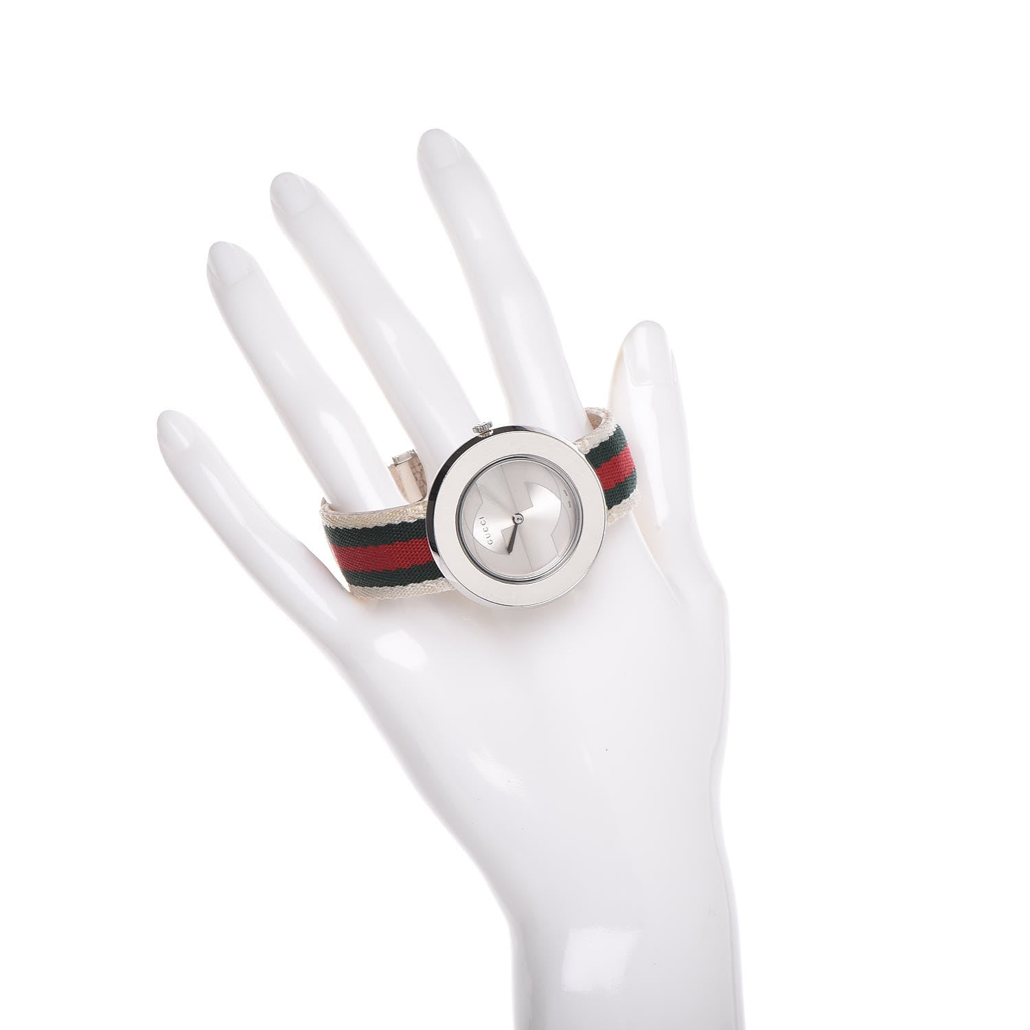 Gucci Stainless Steel Nylon 36mm U-Play Quartz Watch 2 of 7
