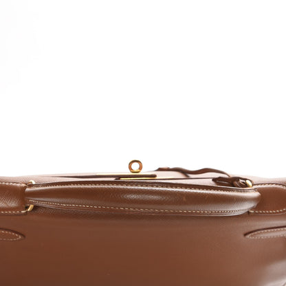 Hermes Courchevel Kelly Retourne 32 Gold 31 of 34