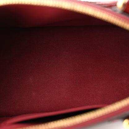 Louis Vuitton Vernis Alma BB Griotte 5 of 12