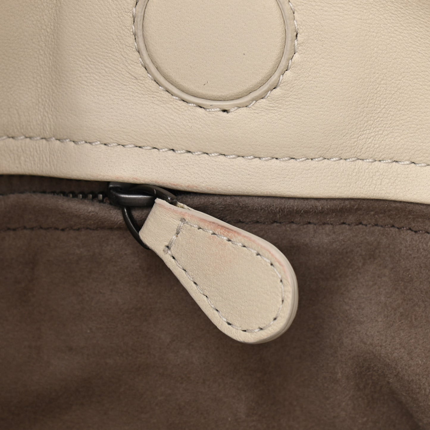 Nappa Intrecciato Shoulder Bag White