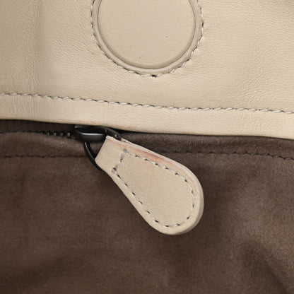 Bottega Veneta Nappa Intrecciato Shoulder Bag White 10 of 10