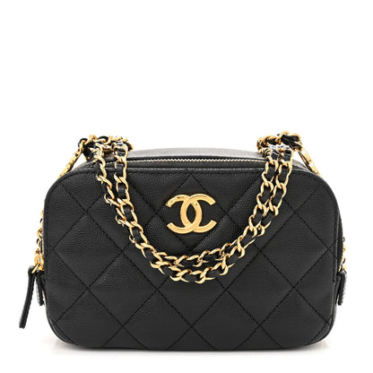 Chanel Caviar Quilted Mini CC You Camera Case Black 1 of 11