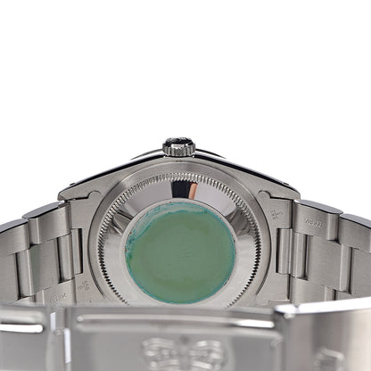 Rolex Stainless Steel 36mm Oyster Perpetual Explorer Watch Black 14270 6 of 7