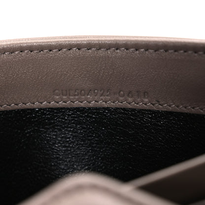 Saint Laurent Lambskin Y Quilted Monogram Large Loulou Flap Wallet Mink 7 of 7