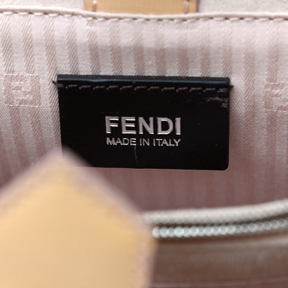 Fendi Vitello Vernice Camoscio Petite 2Jours Tote Make Up 5 of 8