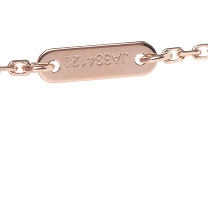 Van Cleef & Arpels 18K Rose Gold Sweet Alhambra Pendant Necklace 7 of 8