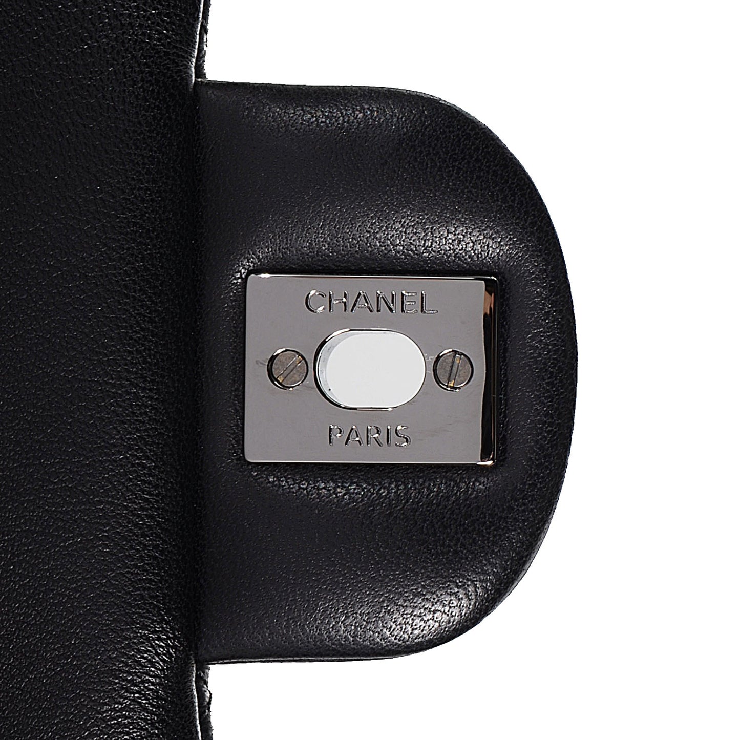 Lambskin Quilted Extra Mini Flap Black