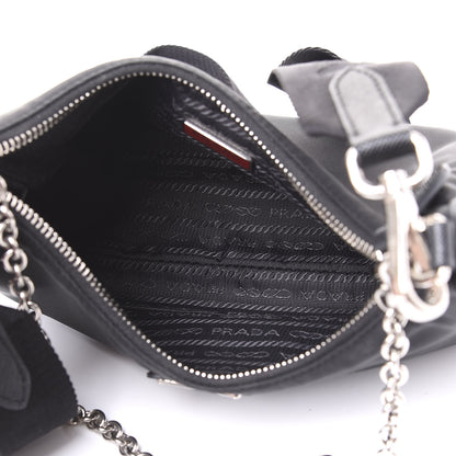Prada Nylon Lunar New Year Re-Edition 2005 Shoulder Bag Black 4 of 9