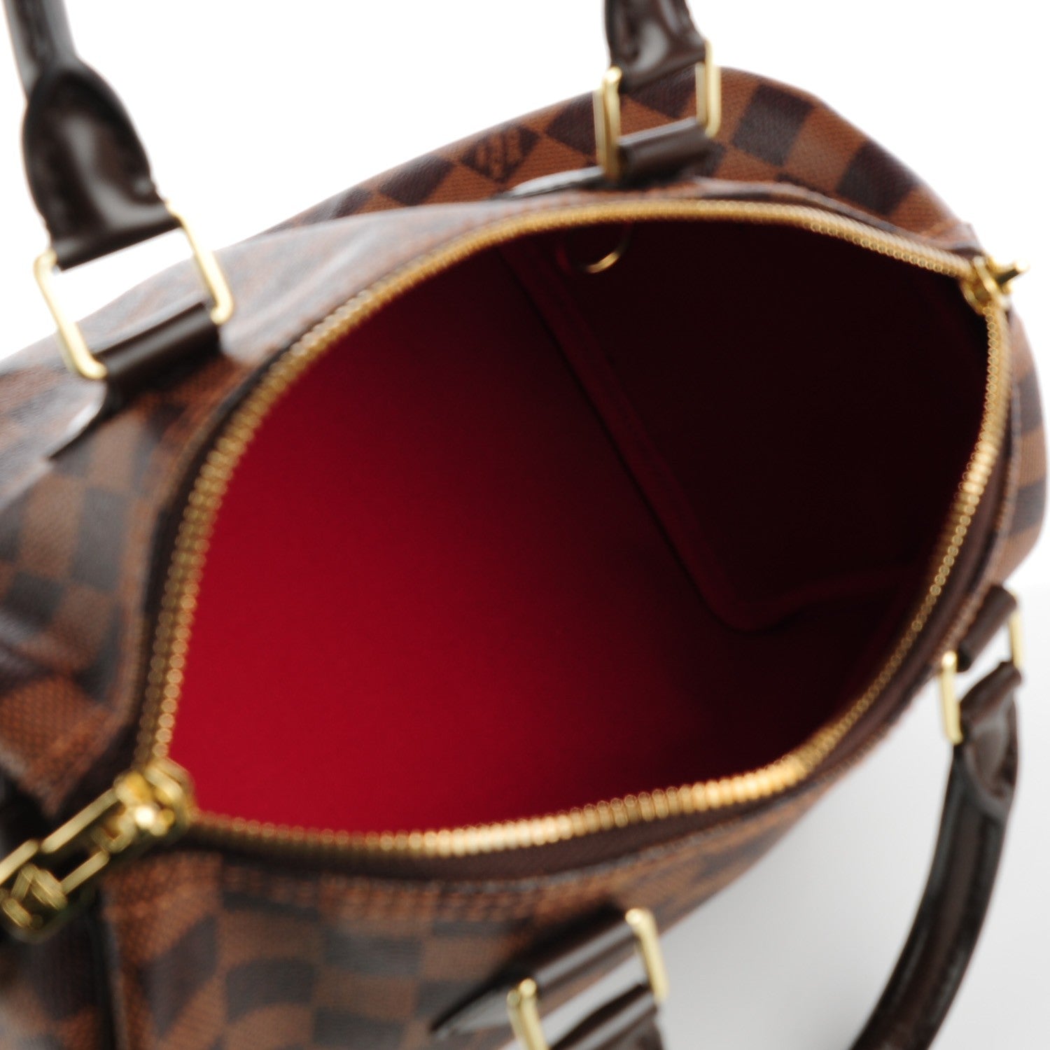 Louis Vuitton Damier Ebene Speedy Bandouliere 25 5 of 8