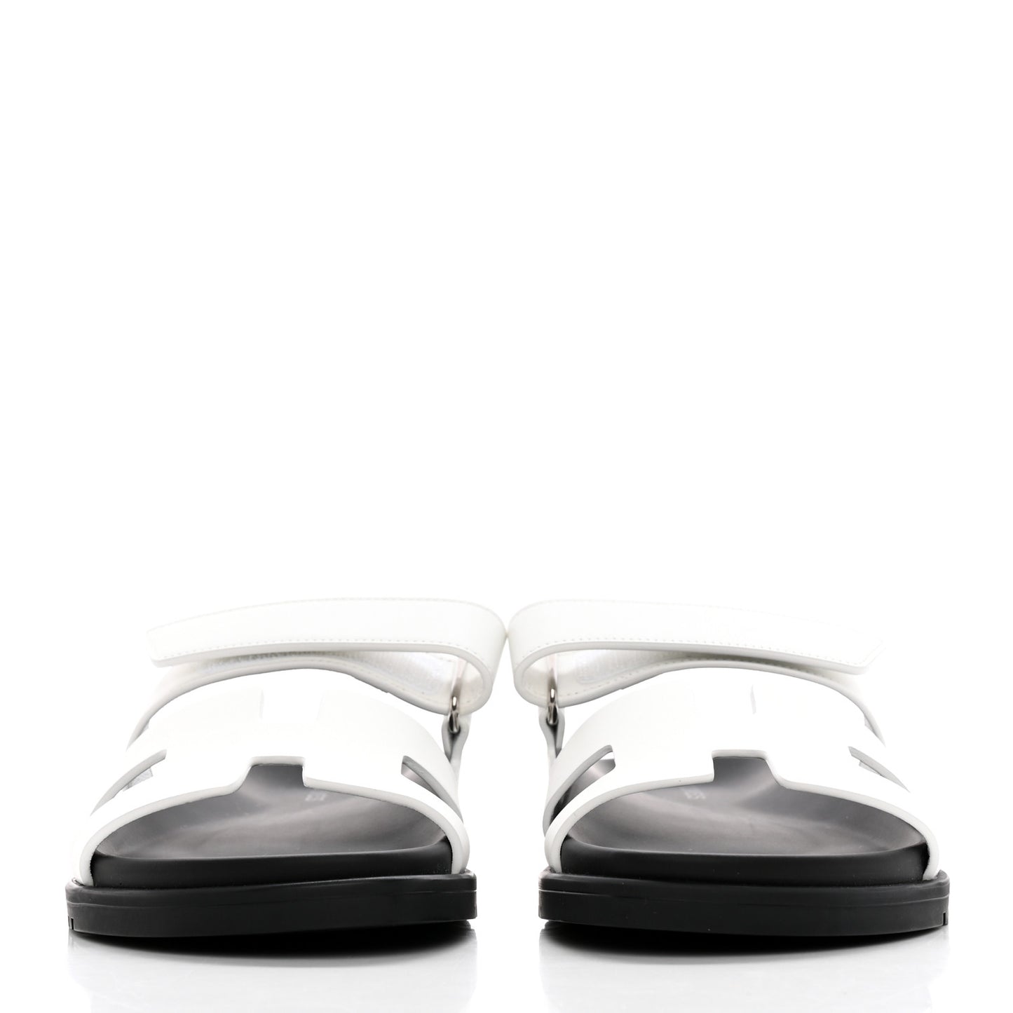 Calfskin Womens Chypre Sandals 37 White