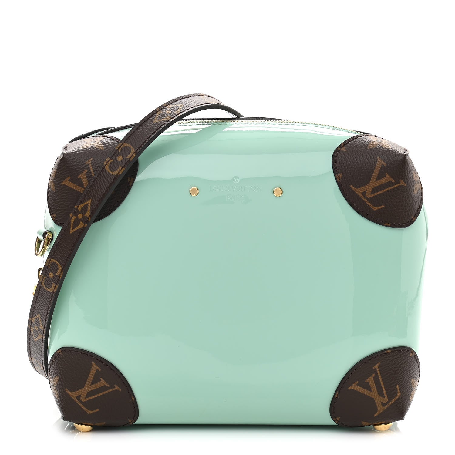 Louis Vuitton Patent Miroir Venice Blue 1 of 10