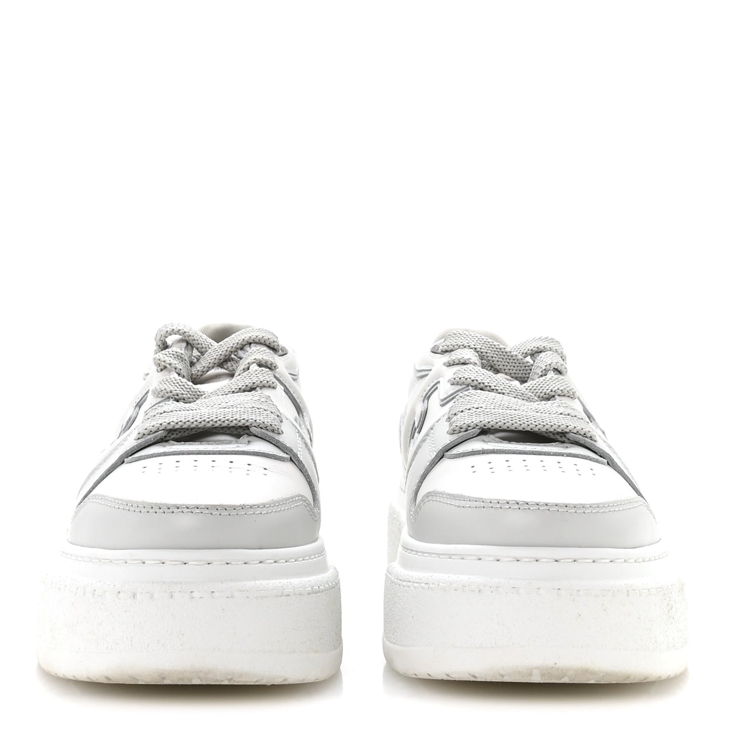 Suede Vitello Fendi Logo Match Low Top Sneakers 37.5 Cream Tobacco Black