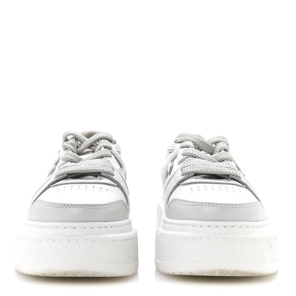 Fendi Suede Vitello Fendi Logo Match Low Top Sneakers 37.5 Cream Tobacco Black 3 of 9