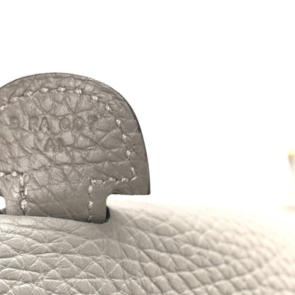Hermes Taurillon Clemence Evelyne III PM Gris Meyer 7 of 10