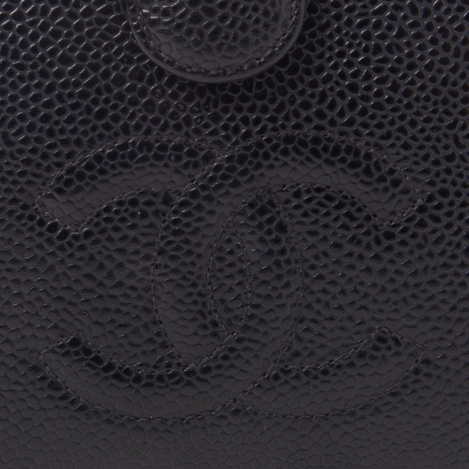 Chanel Caviar Timeless CC French Wallet Black 7 of 9