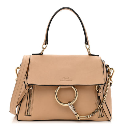 Chloe Calfskin Small Faye Day Shoulder Bag Blush Nude 1 of 14