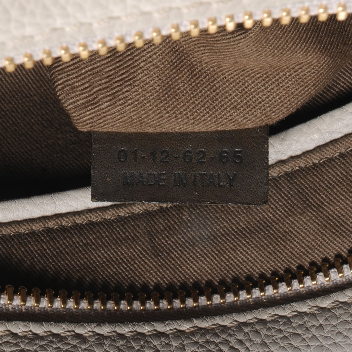 Calfskin Large Marcie Satchel Dove