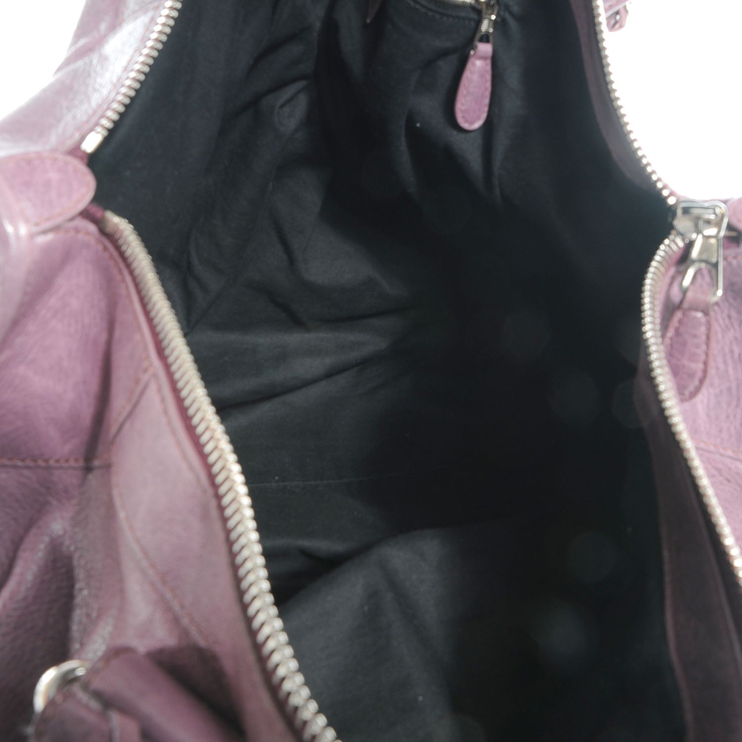 Balenciaga Agneau Giant 21 Silver Hardware Weekender Murier 14 of 14