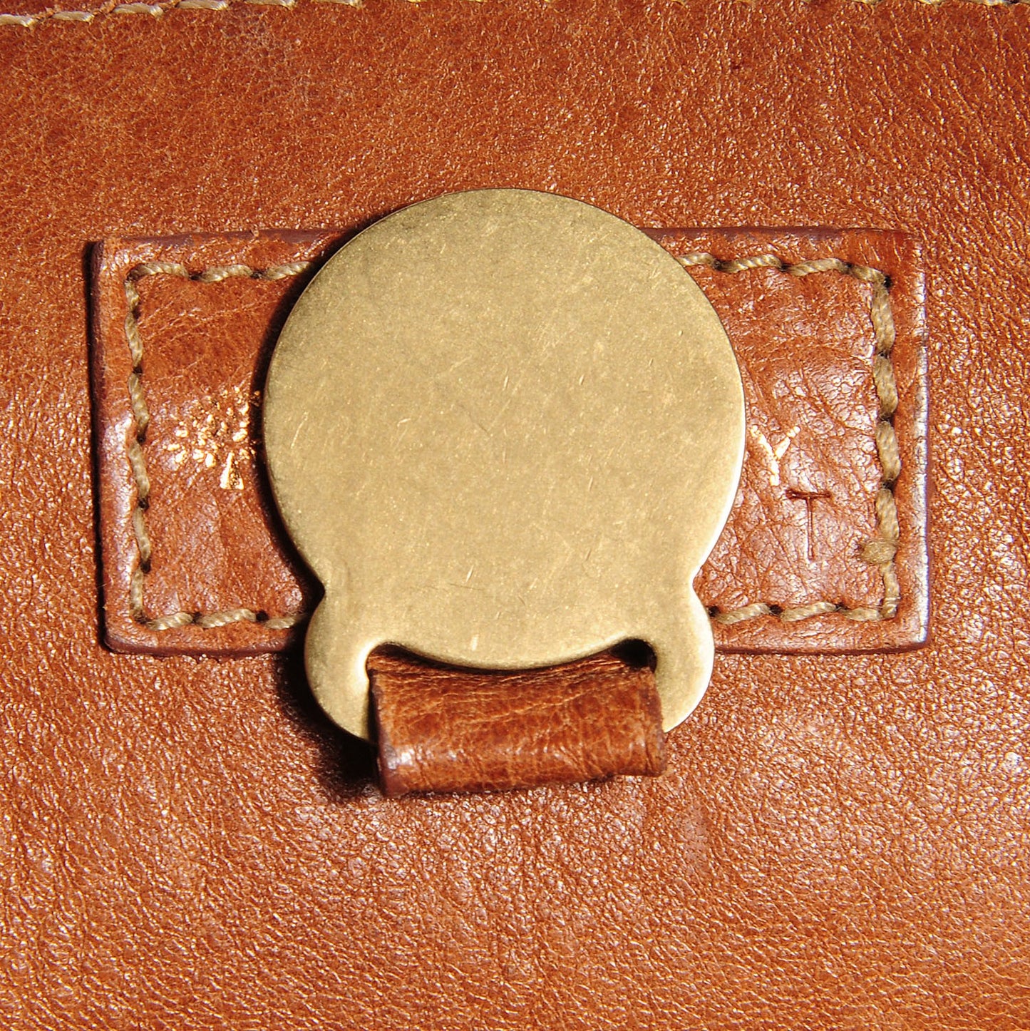 Natural Leather Bayswater Oak