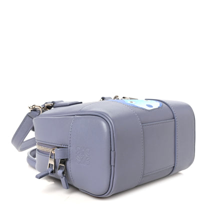 Loewe X HOWLS MOVING CASTLE Satin Calfskin Calcifer Amazona 16 Blueberry 4 of 12