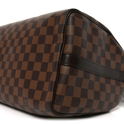 Louis Vuitton Damier Ebene Speedy Bandouliere 30 9 of 10