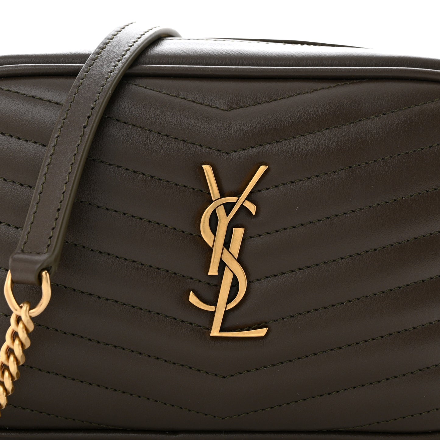 Calfskin Matelasse Monogram Mini Lou Camera Bag Light Musk