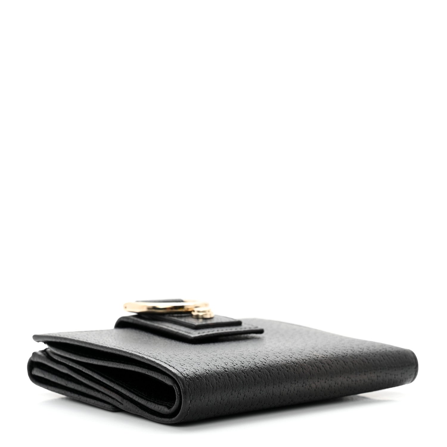 Gucci Calfskin Abbey Compact Wallet Black 4 of 8