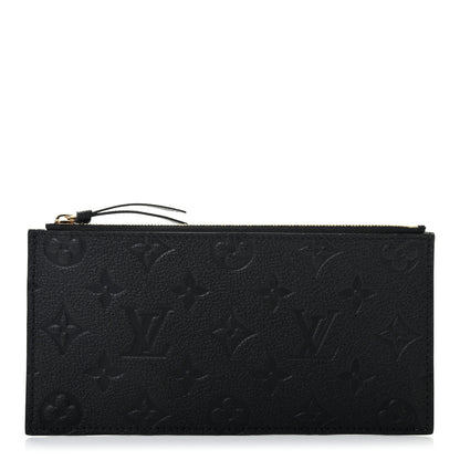 Louis Vuitton Empreinte Felicie Chain Wallet Zippered Insert Black 1 of 5