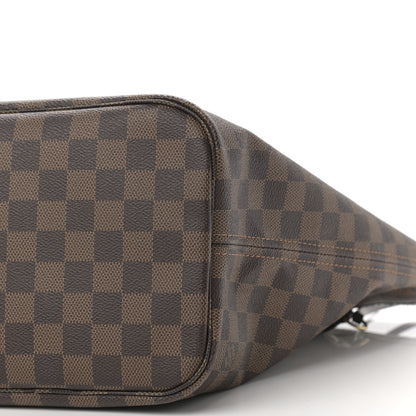 Louis Vuitton Damier Ebene Neo Neverfull MM Rose Ballerine 10 of 10