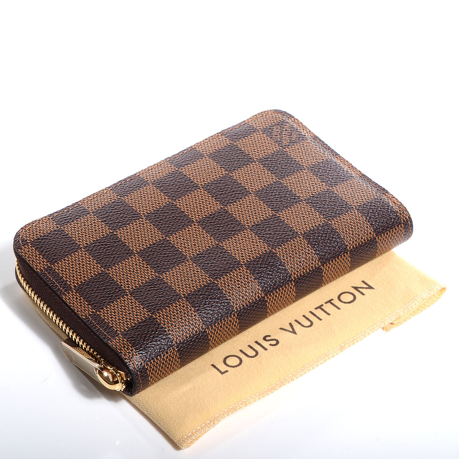 Louis Vuitton Damier Ebene Zippy Compact Wallet 4 of 8