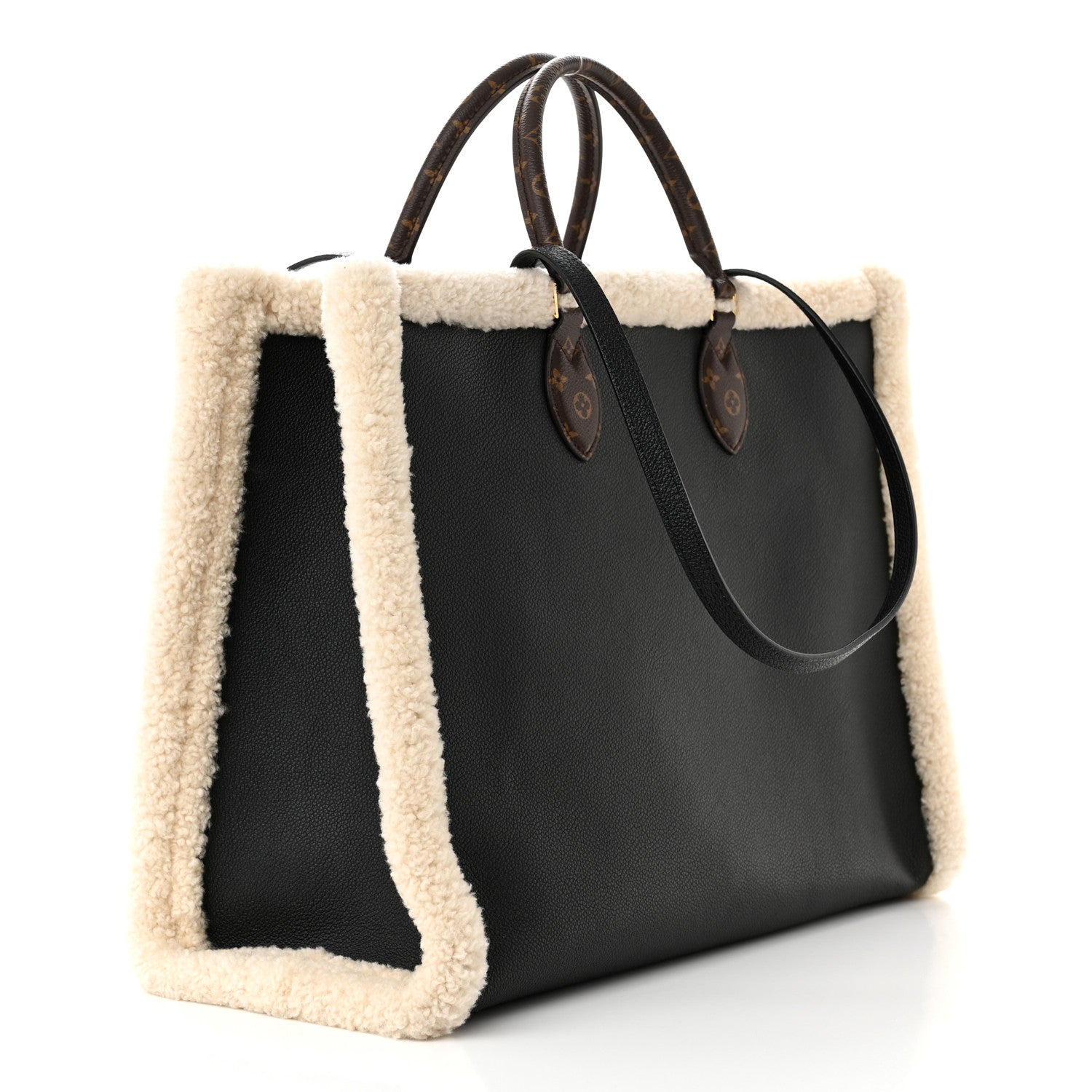 Louis Vuitton Calfskin Monogram Teddy Onthego GM Black 3 of 10