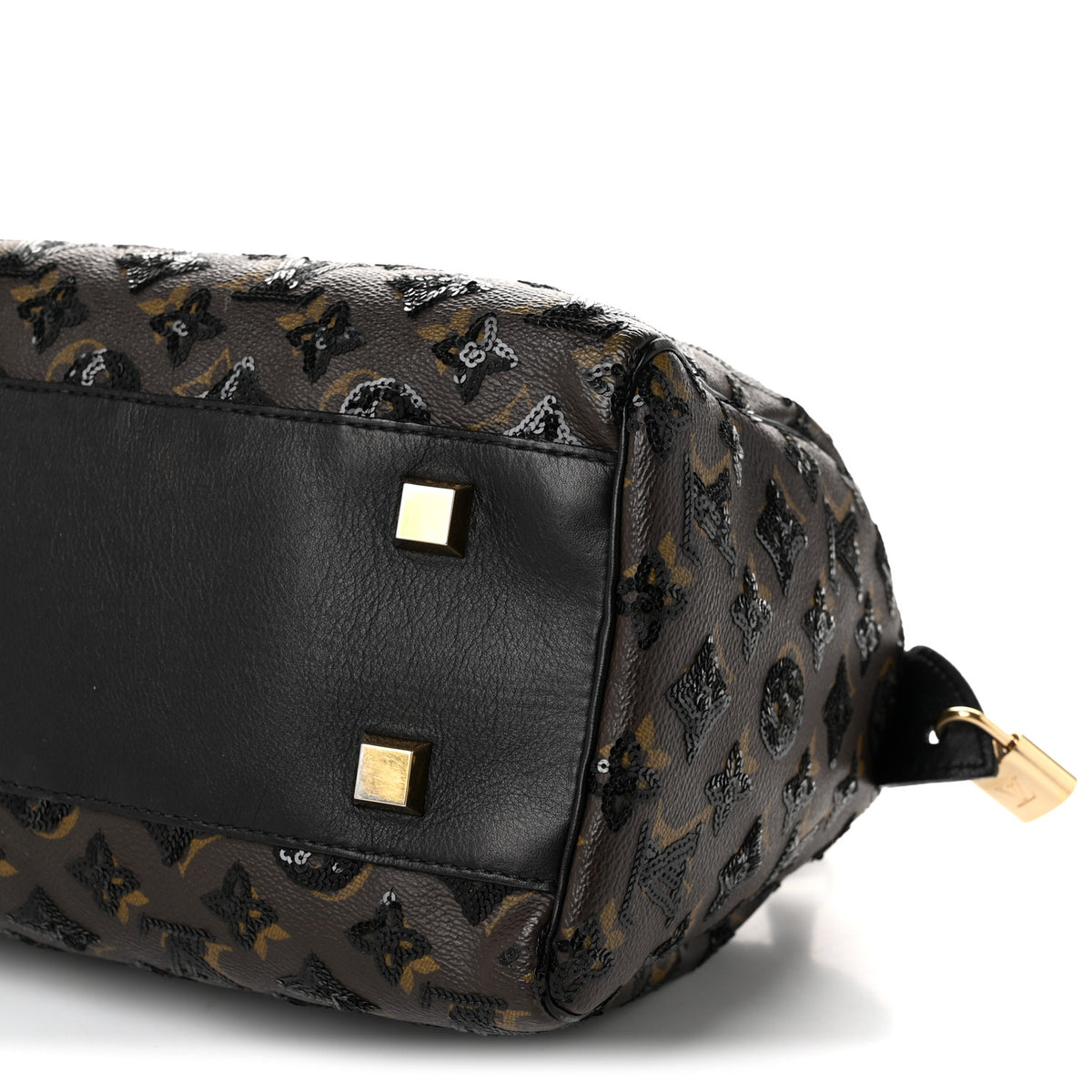 Monogram Sequins Eclipse Speedy 28 Black