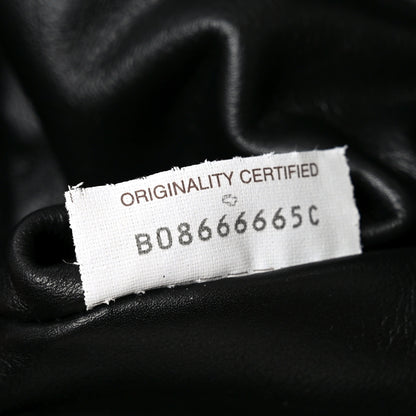 Bottega Veneta Smooth Butter Calf The Pouch Oversized Clutch Black 8 of 11